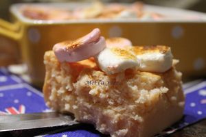 Gâteau magique aux marshmallow