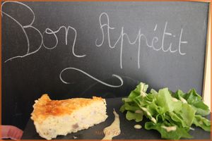 Quiche Magique à la moutarde