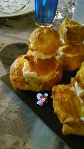 Choux au saumon