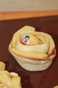 Galette pomme caramel