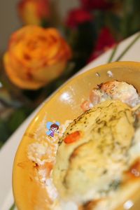 Quenelles saumon et crevettes