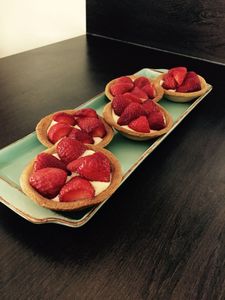 Tartelettes aux fraises façon tiramisu