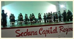 Presentación de la Orquesta Sinfonica Infantil municipal "Sechura para el Mundo"