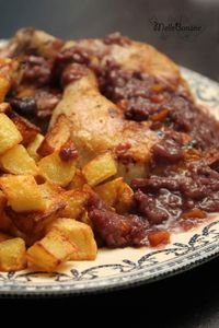 Poulet à la bayonnaise