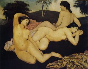 Emile BERNARD - Musée de l'Orangerie - Paris nov. 2014