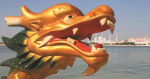 Le dragon et le chevalier