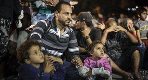 Drôle d’accueil pour des migrants dans une commune de Saxe