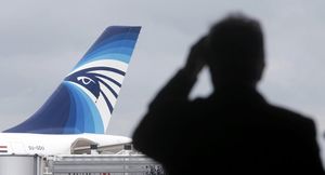 Une inscription menaçante sur la carlingue de l’A320 d'EgyptAir
