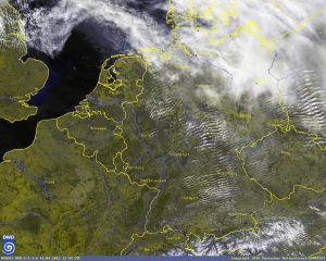 Sattellittenbild vom Dienstag