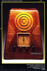 ricevitore radio 1937