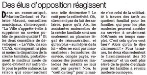 Suppression d'un service public de grande qualité à Aix-les-bains?