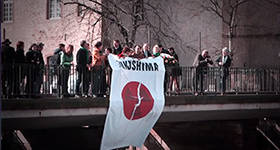 Fukushima, 4 ans déjà ! les écologistes en campagne n'oublient pas.