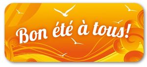 Bonne vacance à tous