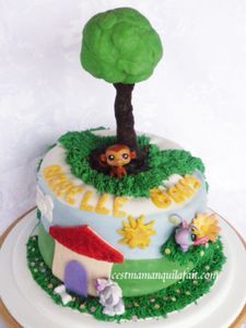 Un gâteau Pet-shop