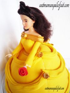 le gâteau de Belle (la belle et la bête)