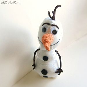 la peluche Olaf (Reine des neiges)