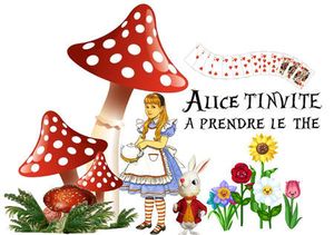 Un anniversaire "Alice aux pays des merveilles