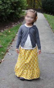 Une maxi jupe