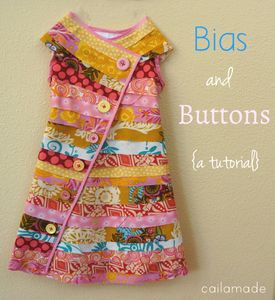 Une robe biais