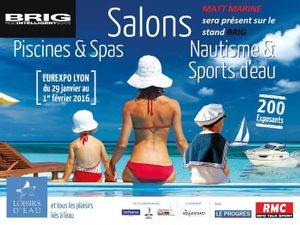 BRIG SEMI-RIGIDE AU SALON EUREXPO lyon Du 29 Janvier au 01 Février 2016
