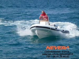 Nevera boats semi-rigide arrive en France