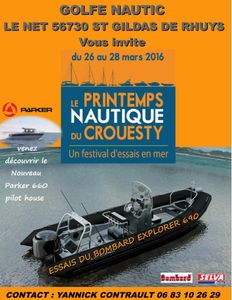 SALON NAUTIQUE LE PRINTEMPS DU CROUESTY 2016