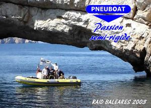 RÉTROSPECTIVE PNEUBOAT : RAID BALEARES 2003