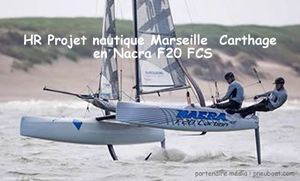 HR Projet nautique Marseille Carthage en Nacra F20 FCS