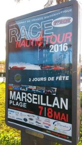 RACE NAUTIC TOUR 7 ET 8 MAI 2016 MARSEILLAN PLAGE