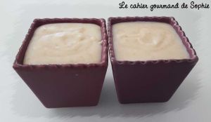 Petits pots de crème saveur madeleine