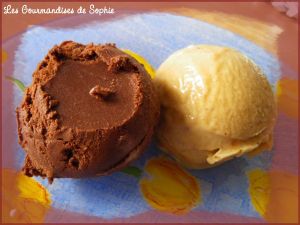Glace chocolat légère et intense
