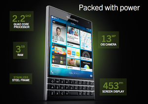 BlackBerry Passport, annonce officielle