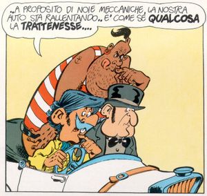Saturnino Farandola con Mariano Rigillo su rete due