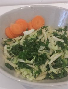 légumes verts sautés