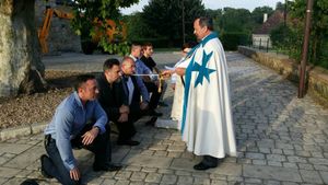 Six réceptions dans l'Ordre Noble et Royal de l'Etoile du Sud.