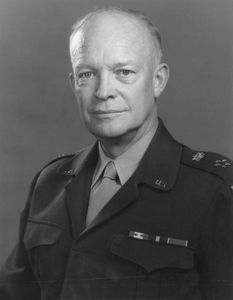 Messe à la mémoire du Général Eisenhower.