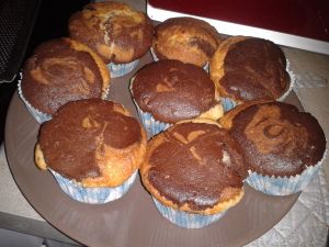 muffins marbrés