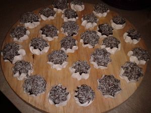 meringues chocolat coco