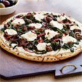Sausage Arugula Pizza