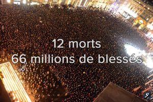 Nous sommes debout et libres, en France!