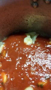 velouté tomate banane et lait de coco