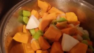 potage au potimarron de lena