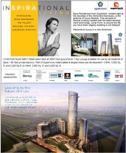 Modern life style commercial project at Yamuna Expresswaty.