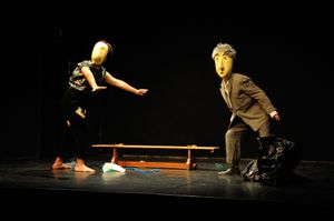 Masques au théâtre de la Rencontre