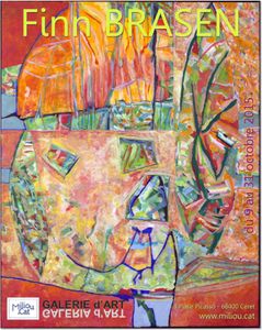 Place Picasso, galerie d'art Miliou, Céret