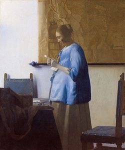Vermeer Johannes - Femme lisant une lettre