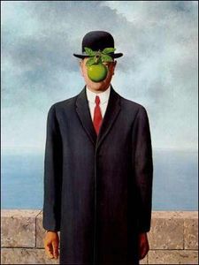 Magritte - L'homme au chapeau