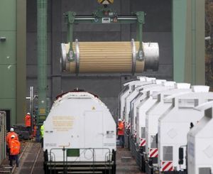 FOTO MOSTRANDO CONTENEDORES ATOMICOS