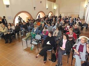 Gaspare De Lama racconta il 'Caso Amicizia' durante l'incontro in Auditorium Santa Croce organizzato dall'associazione Saras