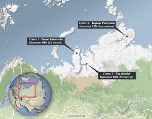I nuovi sinkhole della Siberia